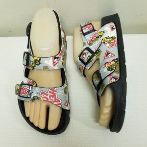 Birkis Birkenstock Youth S 34 Sandals Construction Heavy Load Dump Truck 3 3.5